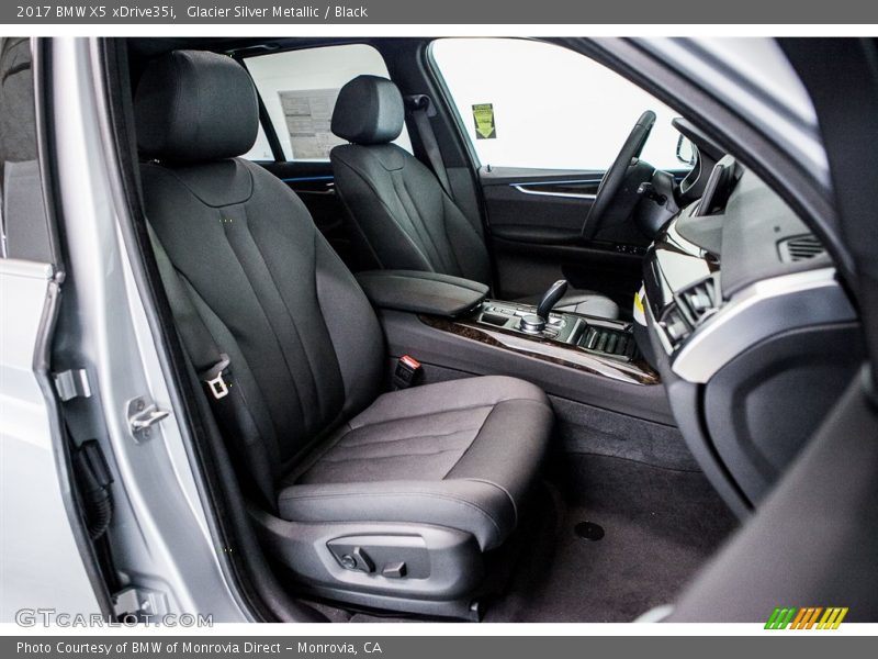Glacier Silver Metallic / Black 2017 BMW X5 xDrive35i