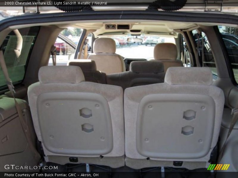Light Sandrift Metallic / Neutral 2003 Chevrolet Venture LS
