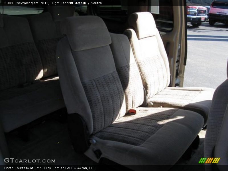 Light Sandrift Metallic / Neutral 2003 Chevrolet Venture LS