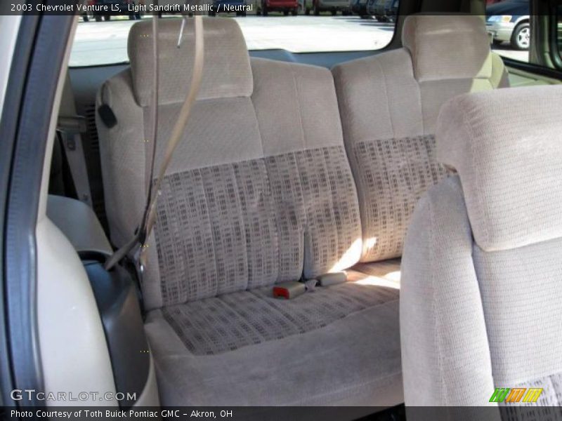 Light Sandrift Metallic / Neutral 2003 Chevrolet Venture LS