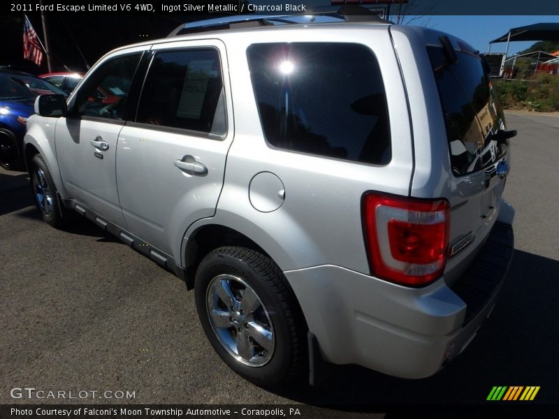 Ingot Silver Metallic / Charcoal Black 2011 Ford Escape Limited V6 4WD