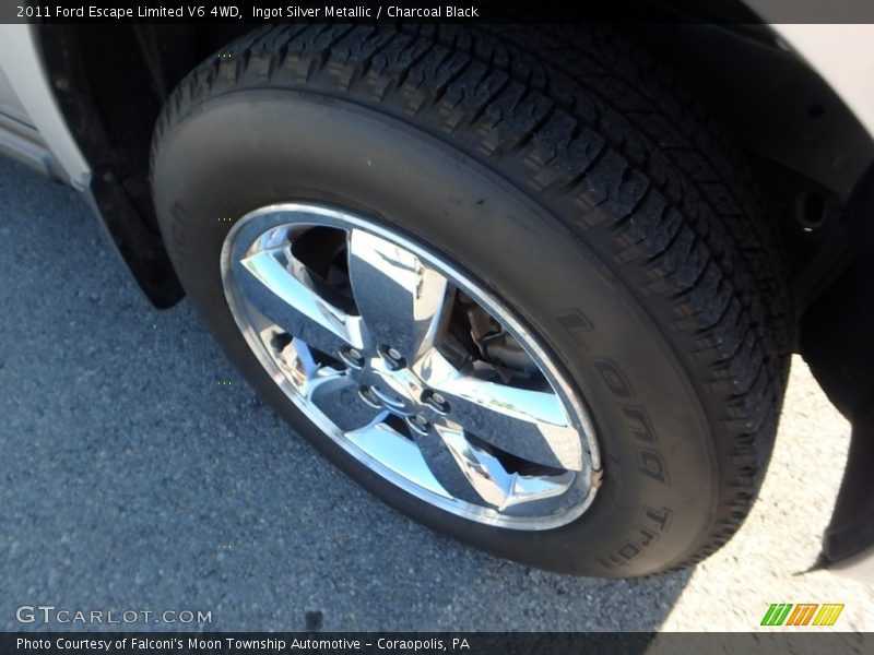 Ingot Silver Metallic / Charcoal Black 2011 Ford Escape Limited V6 4WD