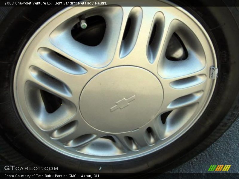 Light Sandrift Metallic / Neutral 2003 Chevrolet Venture LS