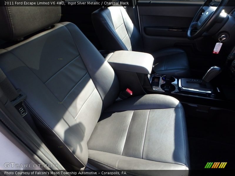 Ingot Silver Metallic / Charcoal Black 2011 Ford Escape Limited V6 4WD