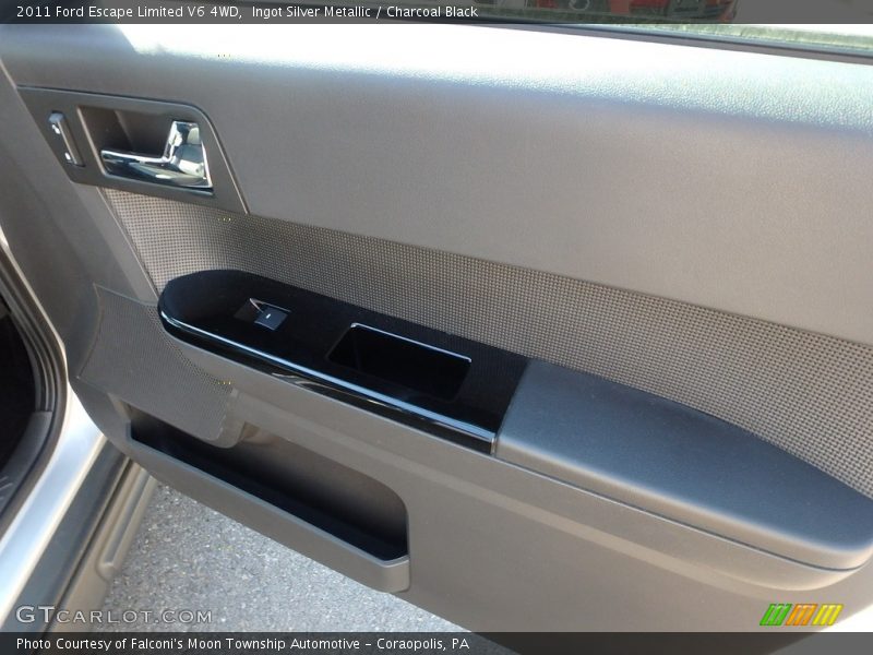 Ingot Silver Metallic / Charcoal Black 2011 Ford Escape Limited V6 4WD
