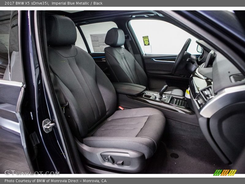 Imperial Blue Metallic / Black 2017 BMW X5 sDrive35i