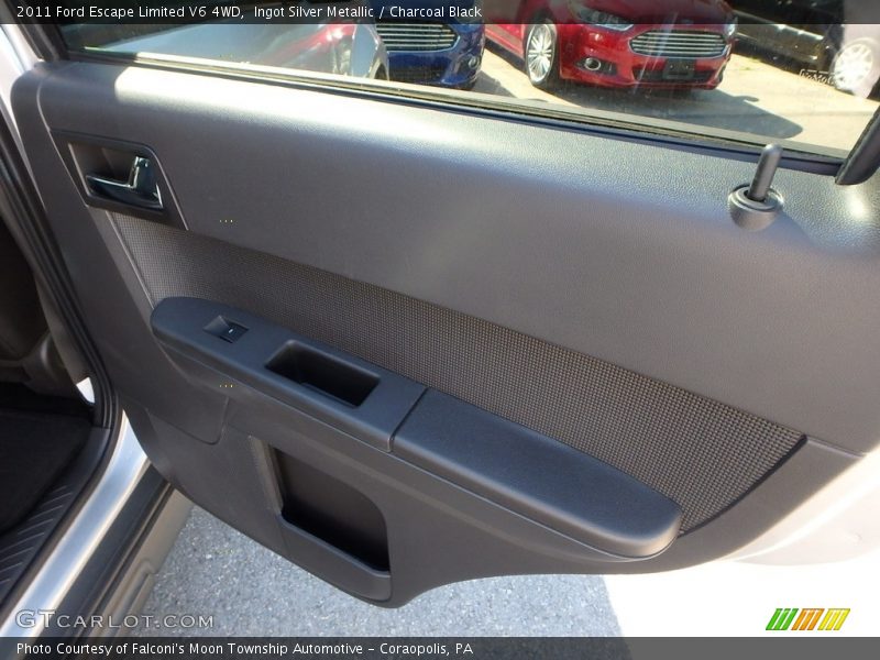 Ingot Silver Metallic / Charcoal Black 2011 Ford Escape Limited V6 4WD