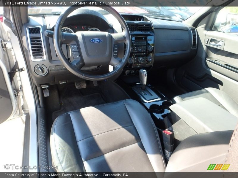 Ingot Silver Metallic / Charcoal Black 2011 Ford Escape Limited V6 4WD