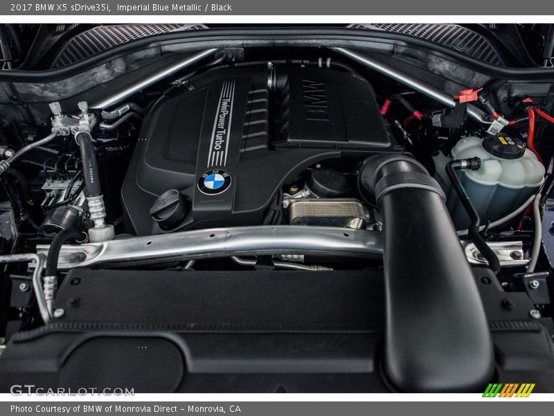 Imperial Blue Metallic / Black 2017 BMW X5 sDrive35i