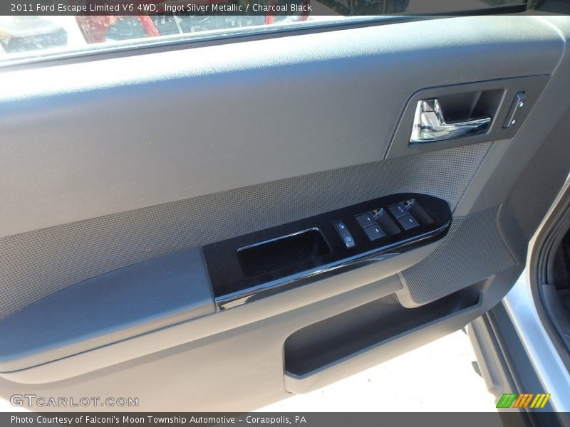 Ingot Silver Metallic / Charcoal Black 2011 Ford Escape Limited V6 4WD