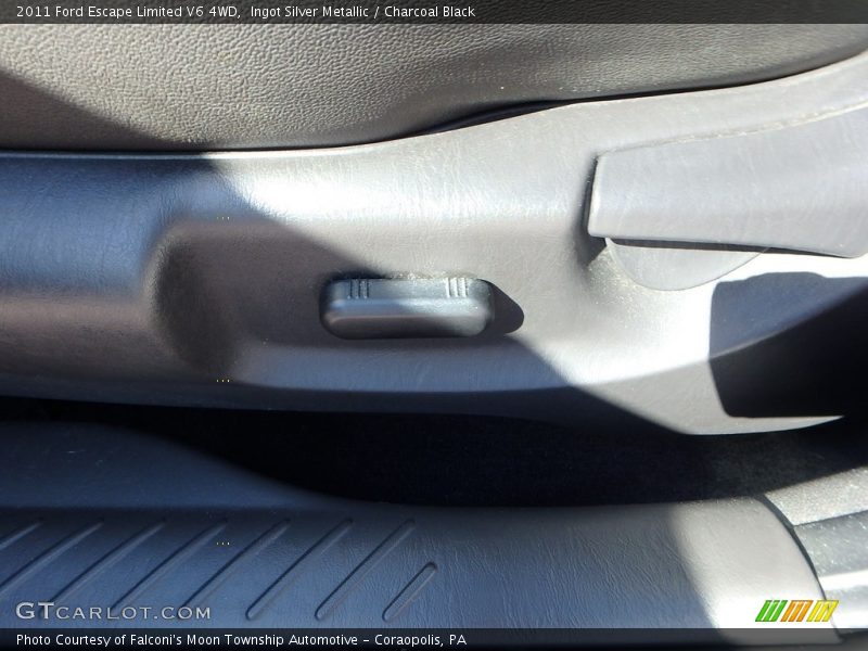 Ingot Silver Metallic / Charcoal Black 2011 Ford Escape Limited V6 4WD