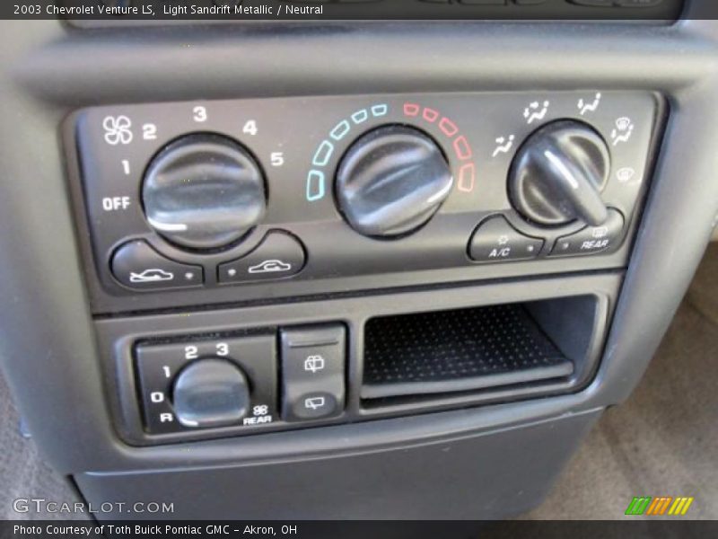 Light Sandrift Metallic / Neutral 2003 Chevrolet Venture LS