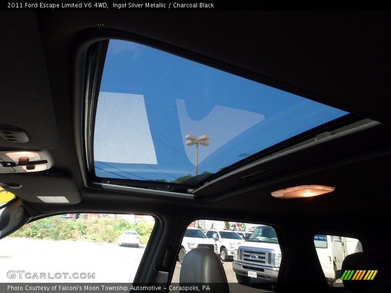 Ingot Silver Metallic / Charcoal Black 2011 Ford Escape Limited V6 4WD