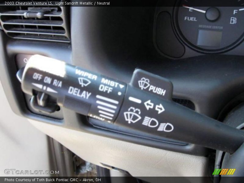 Light Sandrift Metallic / Neutral 2003 Chevrolet Venture LS