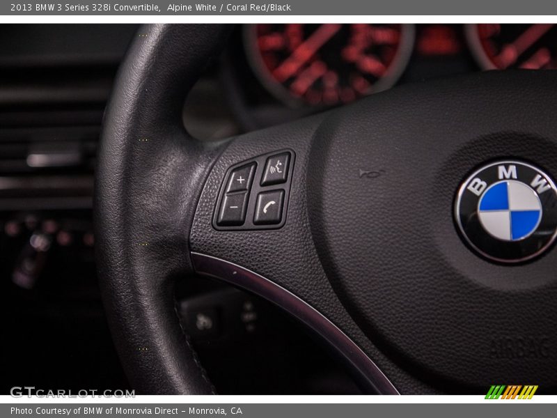 Alpine White / Coral Red/Black 2013 BMW 3 Series 328i Convertible
