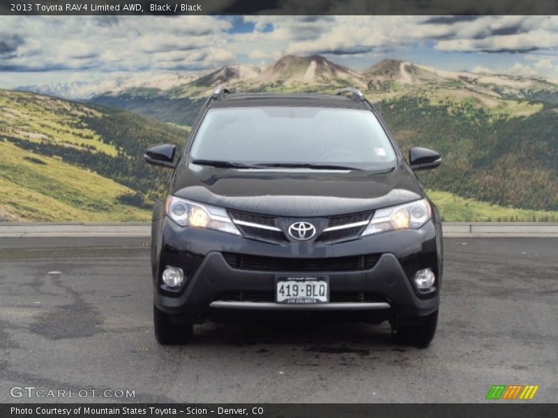 Black / Black 2013 Toyota RAV4 Limited AWD