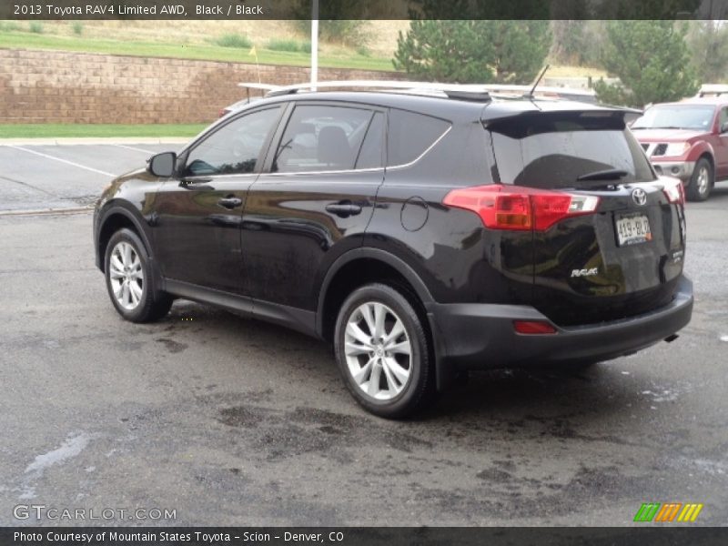 Black / Black 2013 Toyota RAV4 Limited AWD