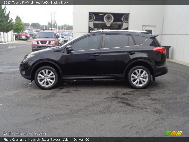 Black / Black 2013 Toyota RAV4 Limited AWD