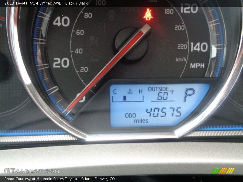 Black / Black 2013 Toyota RAV4 Limited AWD