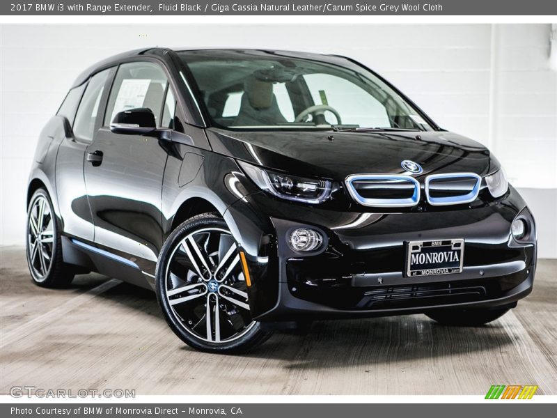 Front 3/4 View of 2017 i3 with Range Extender