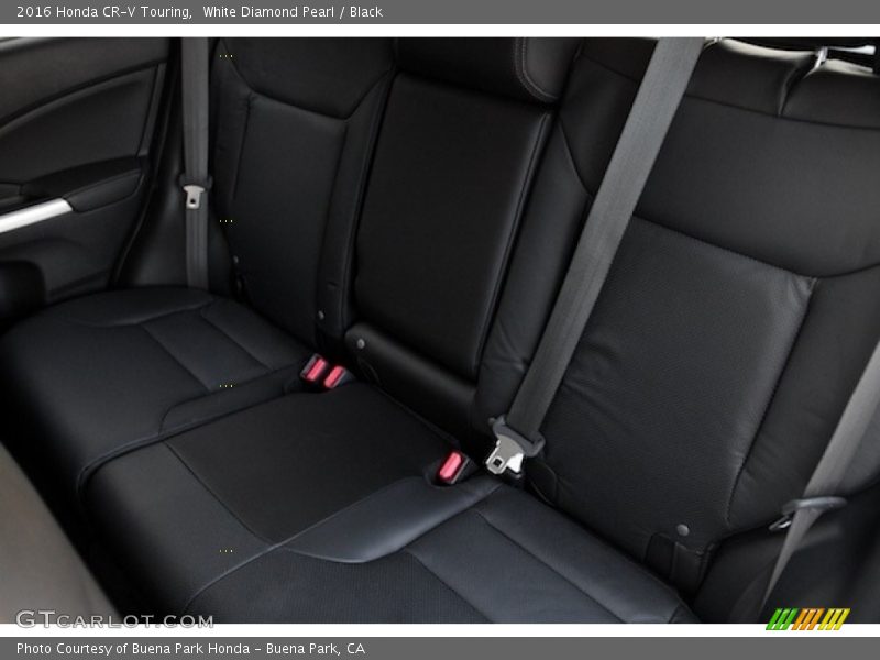 White Diamond Pearl / Black 2016 Honda CR-V Touring