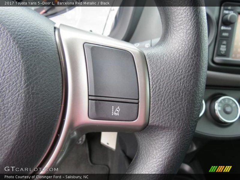 Controls of 2017 Yaris 5-Door L