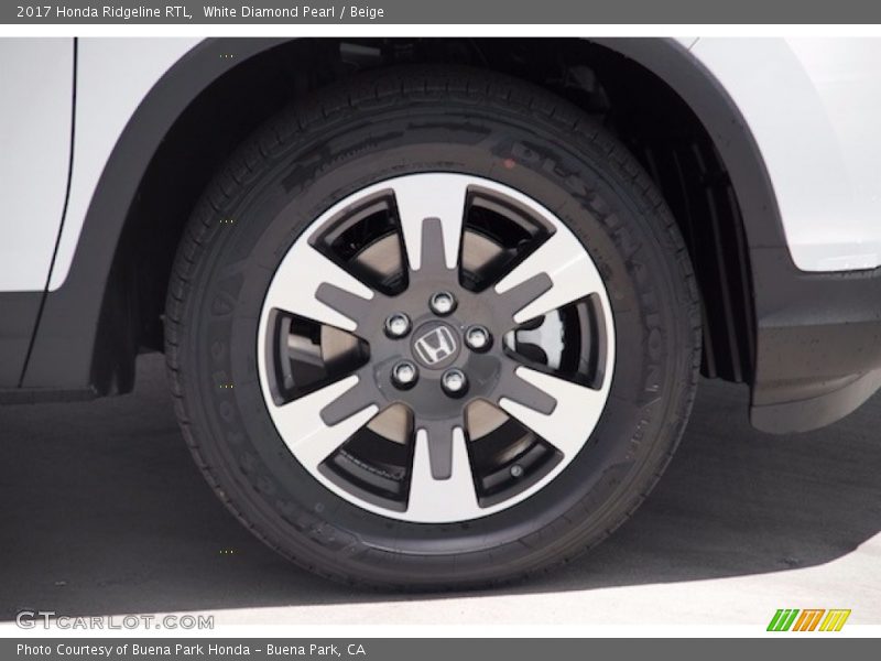  2017 Ridgeline RTL Wheel