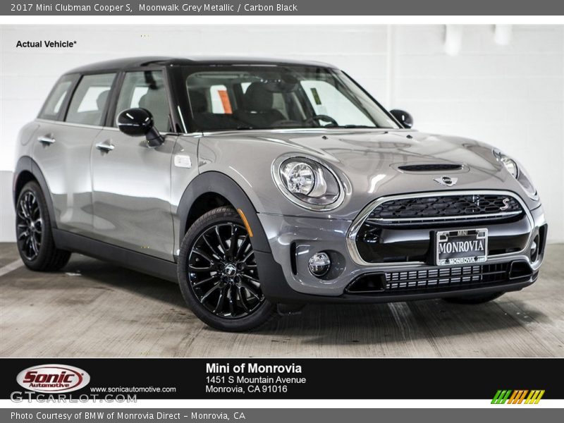 Moonwalk Grey Metallic / Carbon Black 2017 Mini Clubman Cooper S