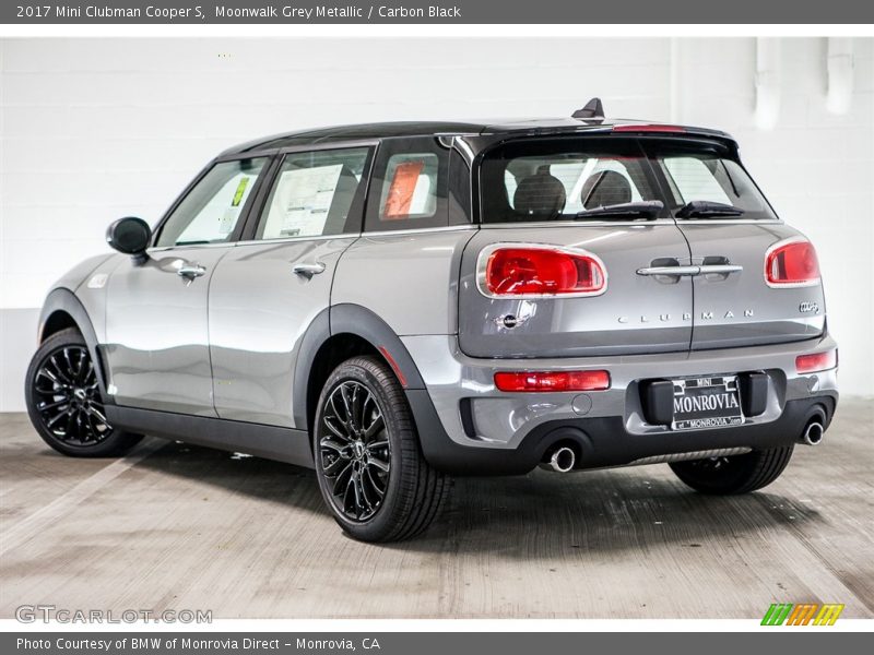 Moonwalk Grey Metallic / Carbon Black 2017 Mini Clubman Cooper S