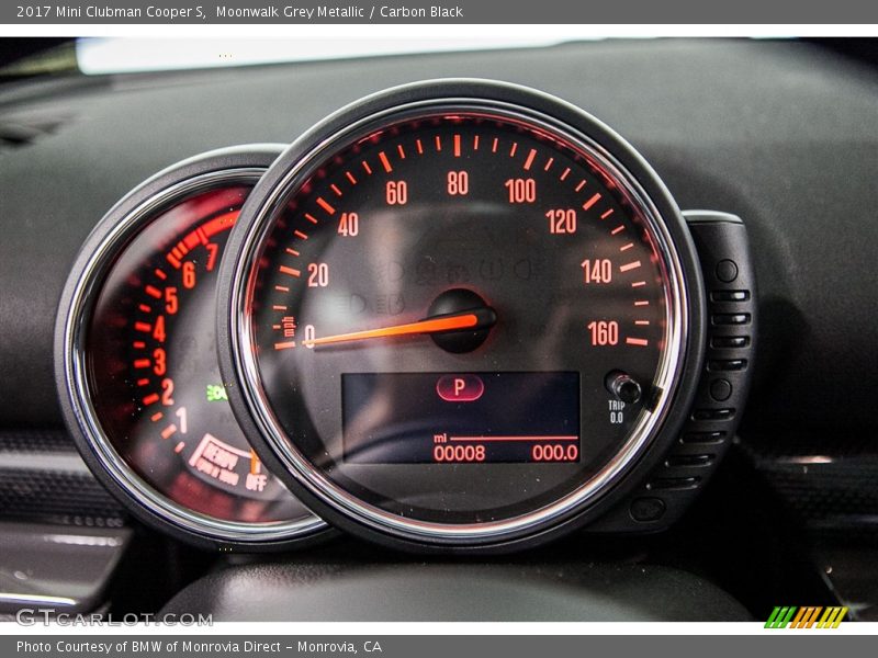 Moonwalk Grey Metallic / Carbon Black 2017 Mini Clubman Cooper S