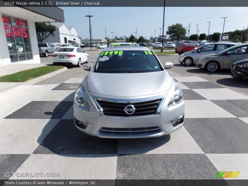 Brilliant Silver / Charcoal 2015 Nissan Altima 2.5 SL
