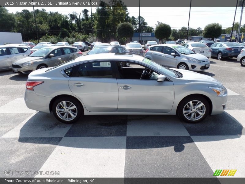 Brilliant Silver / Charcoal 2015 Nissan Altima 2.5 SL
