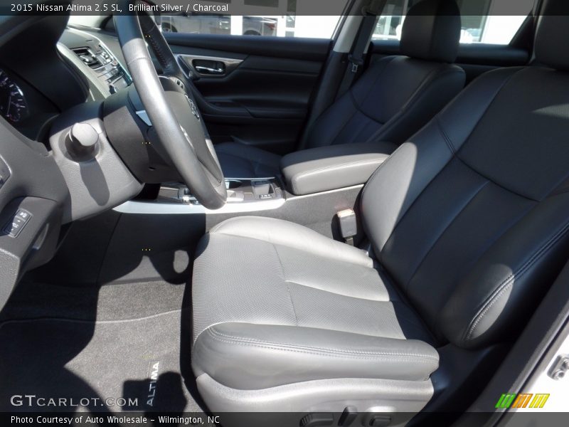 Brilliant Silver / Charcoal 2015 Nissan Altima 2.5 SL