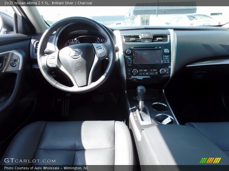 Brilliant Silver / Charcoal 2015 Nissan Altima 2.5 SL
