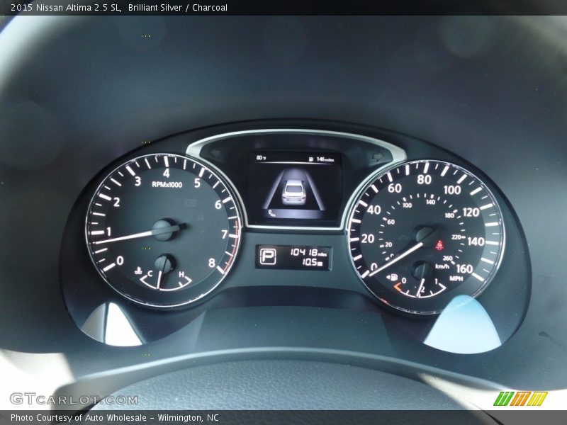 Brilliant Silver / Charcoal 2015 Nissan Altima 2.5 SL