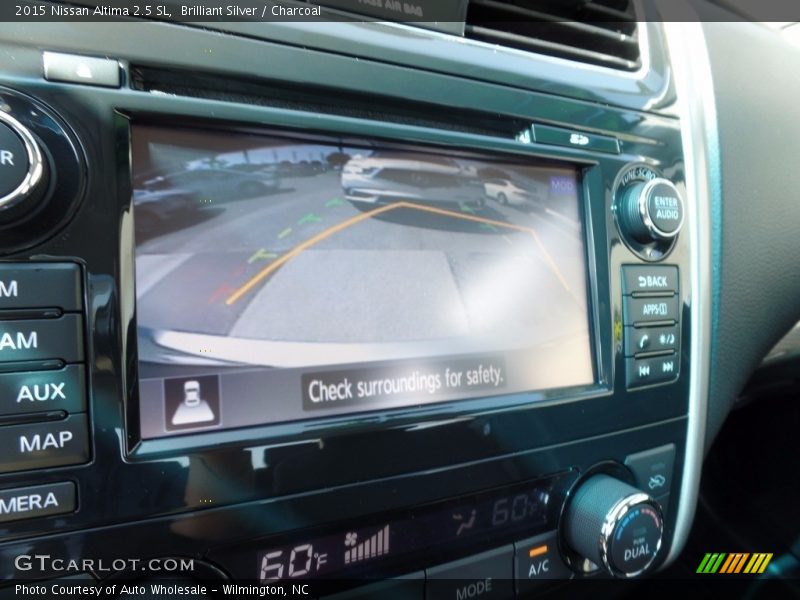 Brilliant Silver / Charcoal 2015 Nissan Altima 2.5 SL