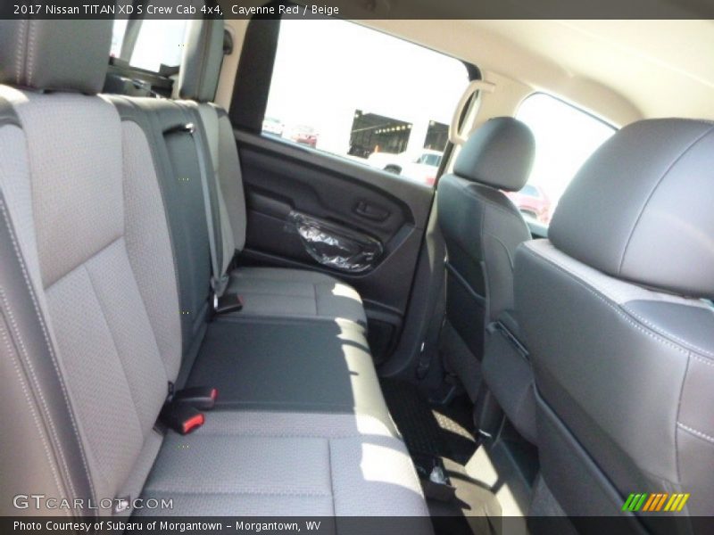 Cayenne Red / Beige 2017 Nissan TITAN XD S Crew Cab 4x4