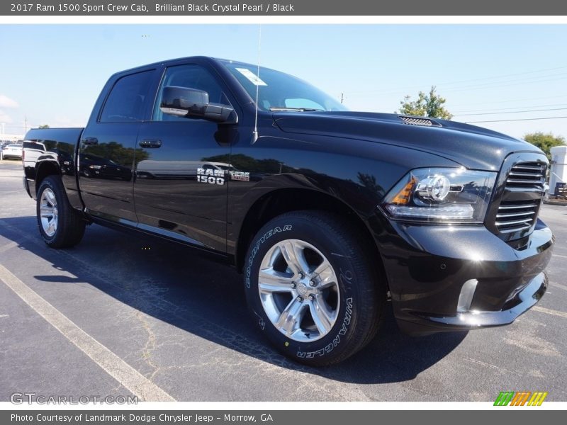 Front 3/4 View of 2017 1500 Sport Crew Cab