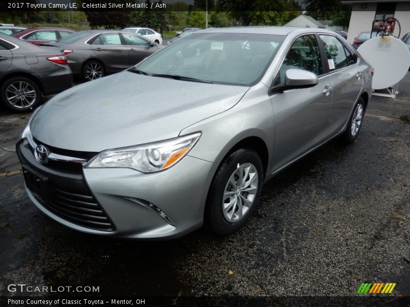 Celestial Silver Metallic / Ash 2017 Toyota Camry LE