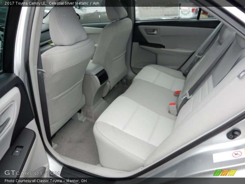 Celestial Silver Metallic / Ash 2017 Toyota Camry LE