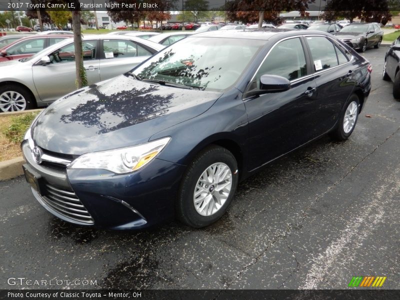 Parisian Night Pearl / Black 2017 Toyota Camry LE