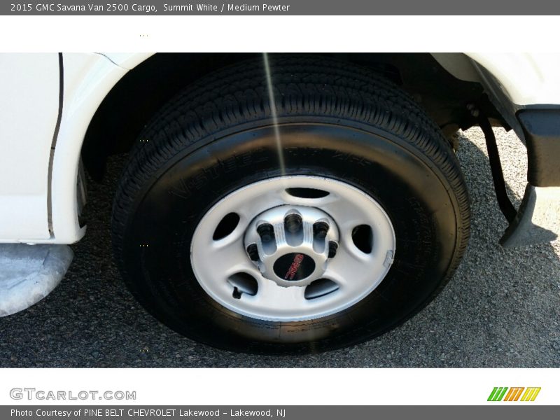 Summit White / Medium Pewter 2015 GMC Savana Van 2500 Cargo