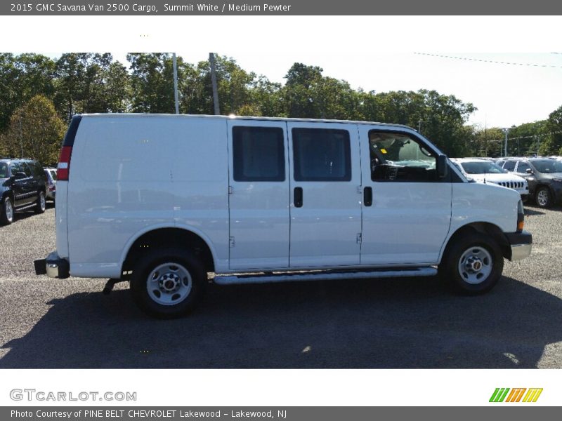 Summit White / Medium Pewter 2015 GMC Savana Van 2500 Cargo