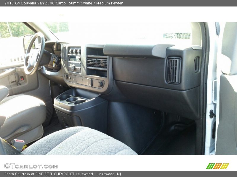 Summit White / Medium Pewter 2015 GMC Savana Van 2500 Cargo