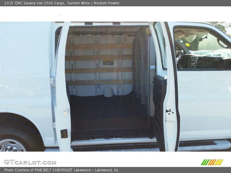Summit White / Medium Pewter 2015 GMC Savana Van 2500 Cargo