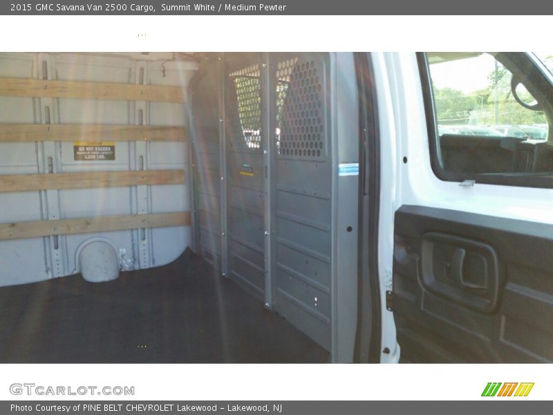 Summit White / Medium Pewter 2015 GMC Savana Van 2500 Cargo
