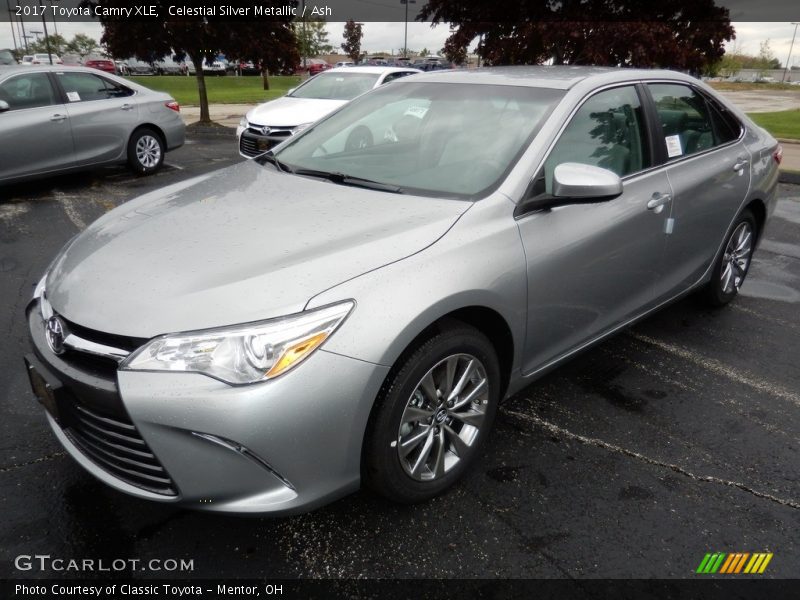 Celestial Silver Metallic / Ash 2017 Toyota Camry XLE