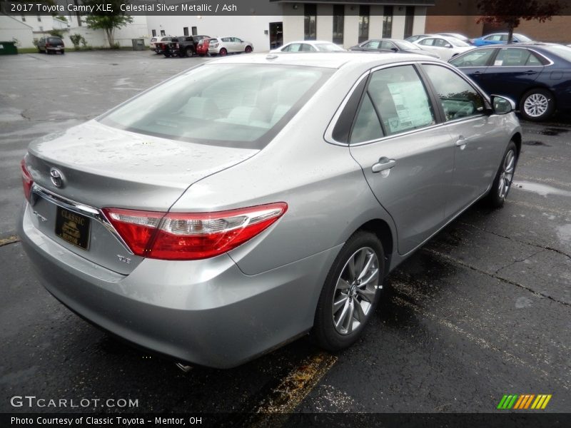 Celestial Silver Metallic / Ash 2017 Toyota Camry XLE