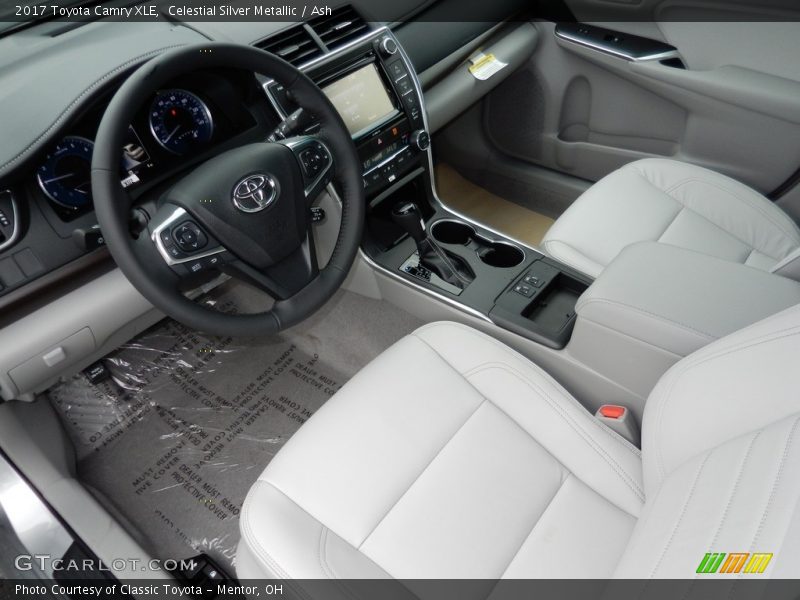 Celestial Silver Metallic / Ash 2017 Toyota Camry XLE
