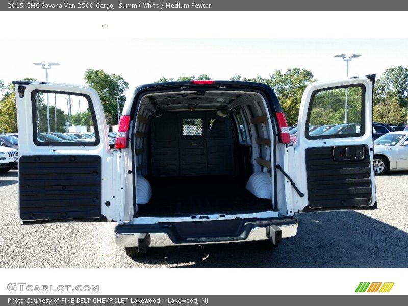 Summit White / Medium Pewter 2015 GMC Savana Van 2500 Cargo